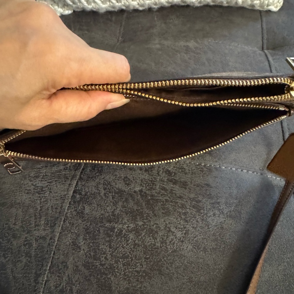 Coach Tan and Brown Signature Crossbody Bag and Wallet Set - Picture 8 of 15